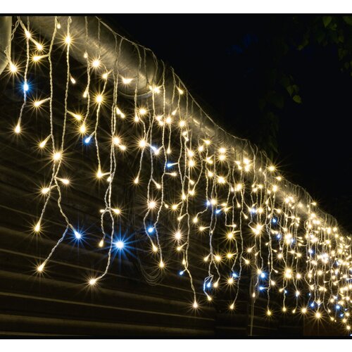 Home svetleći niz sa 600 led dioda toplo belih Slike