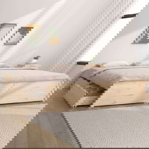 Posteljni okvir s predali 180x200 cm 6FT, (20906106) Cene
