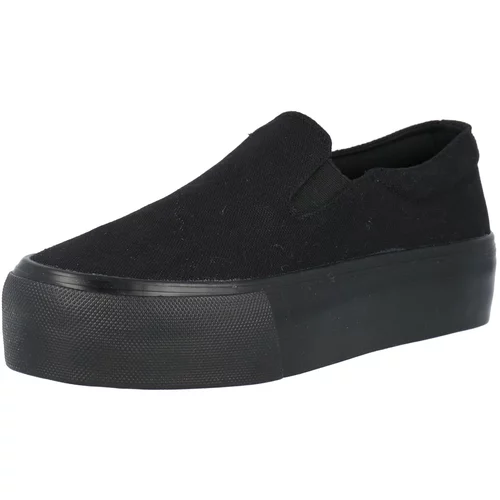 About you Slip On tenisice 'Feline' crna