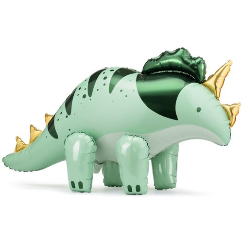 PARTY DECO folija balon triceratops, 101 x 60,5 cm, zelen Cene