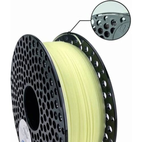 AzureFilm PLA Glow UV Light Yellow Cene