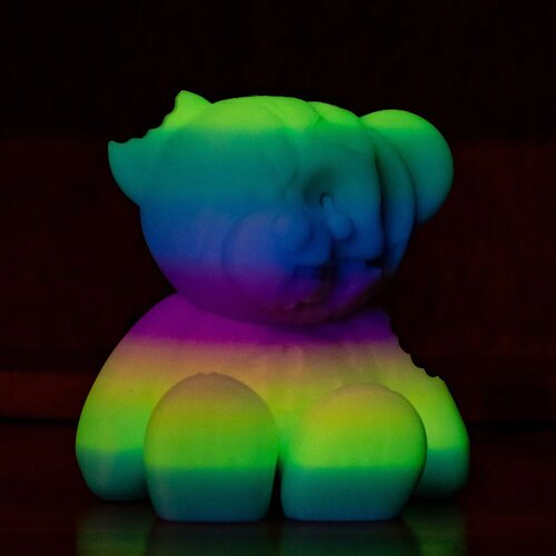 Polymaker Panchroma&amp;trade; PLA Gradient Luminous Rainbow - 1,75 mm / 1000 g Slike