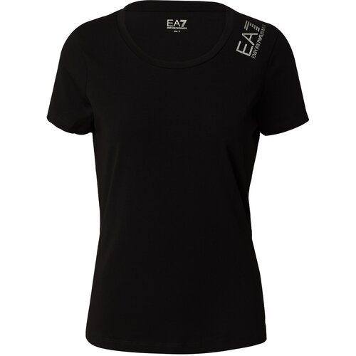Ea7 Emporio Armani Majica srebrno siva / crna Slike