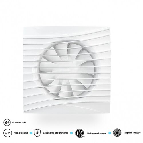 ERA VENTILATOR F125 SILENT 5C TURBO Cene