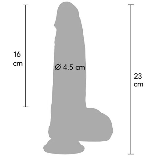 Inferno ultra realističen silikonski dildo (R20752) Slike