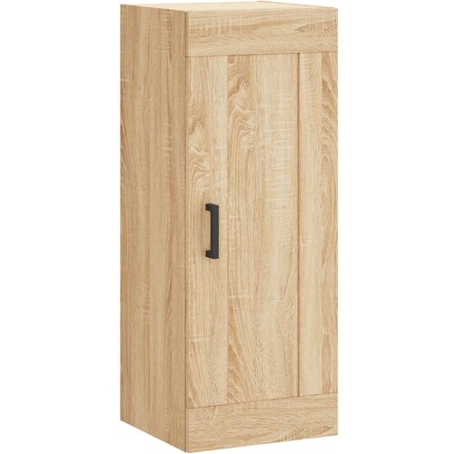  Visoka komoda hrasta sonome 34,5x34x180cm od konstruiranog drva Slike