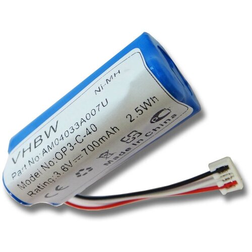 VHBW Baterija za Wella Xpert HS70, 700 mAh Slike