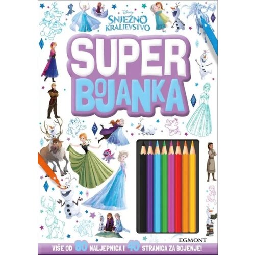 Egmont Disney zaledjeno kraljevstvo super bojanka ( EGM5323 ) Cene