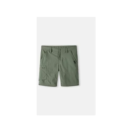 Reima Kratke hlače iz tkanine Eloisin 5200127A Zelena Regular Fit