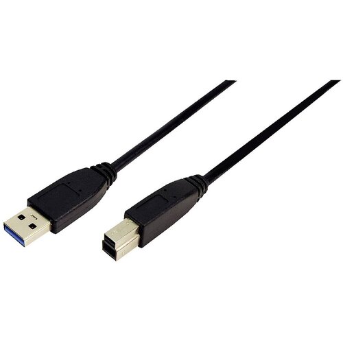 Logilink USB kabel USB 3.2 gen. 1 (USB 3.0) USB-A vtič\, USB-B vtič 1.00 m črna, (20415758) Cene