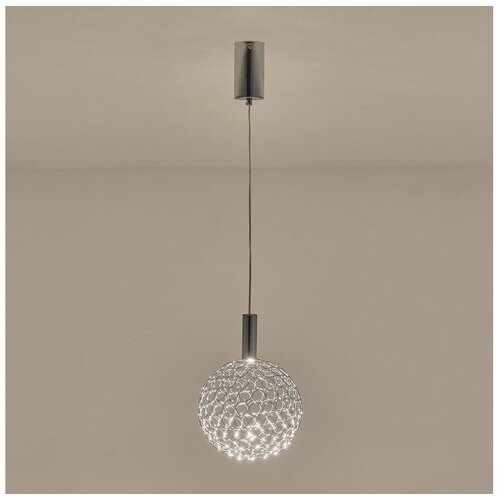  LED luster na sajli PERFORATO LED/6,3W/230V 3000K sjajni hrom, prečnik 20 cm Cene