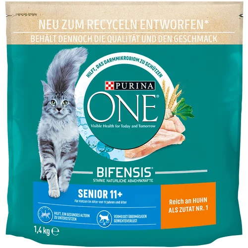 Purina 750 g / 1,4 kg ONE po posebni ceni! - Senior 11+ 1,4 kg