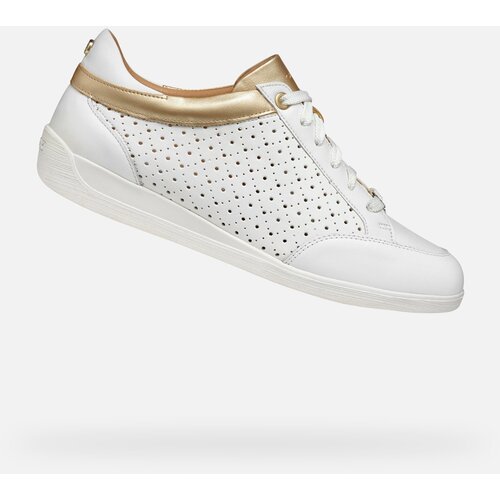 Geox White women&amp;#039;s sneakers Myria - Women&amp;#039;s Slike