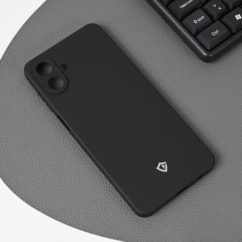  Maska za Samsung Galaxy A07 mat Teracell Skin crna Slike