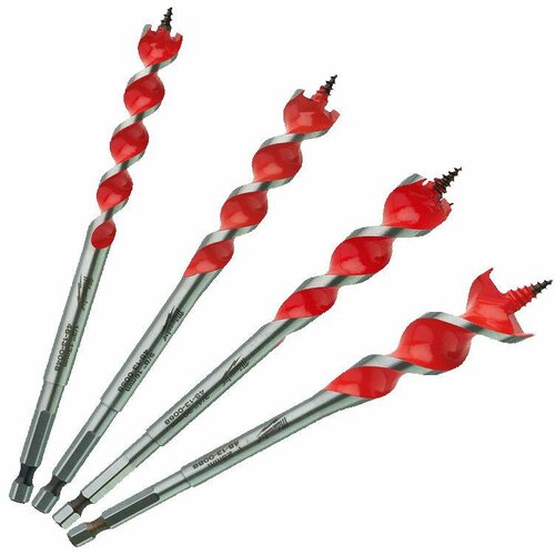 Milwaukee Les za dovod lesa 4 računalnike. 13-16-20-25 x 165 mm šestnajsti 1/4 ", (21108072) Cene