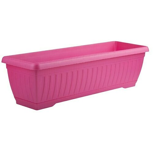 Plastična žardinjera Jadran (Vanjska dimenzija (D x Š x V): 60 x 20 x 17 cm, Roze boje) Cijene