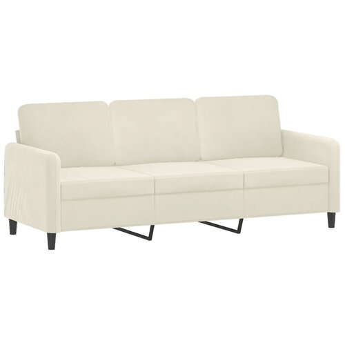  3-dijelni set sofa krem bar&amp;scaron;unasti Krema Slike