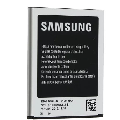 Samsung Baterija za Galaxy S3, EB-L1G6LLUC 2100 mAh Nadomestna baterija, (20524369)