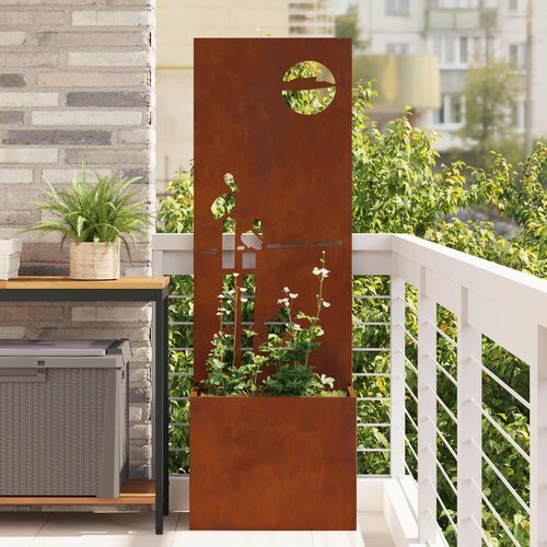  Privatnost u vrtu Rezbarija Rđa 50 x 32 x 150 cm Otporni čelik Cijene