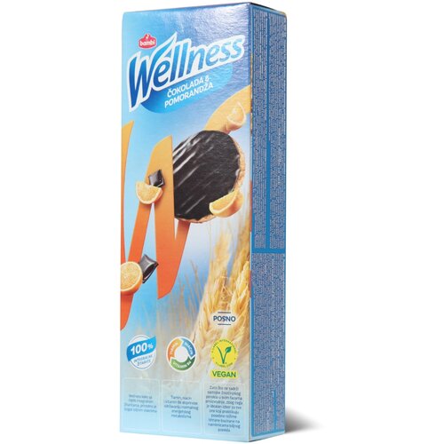 Wellness Keks narandza i cokolada 155g Cene