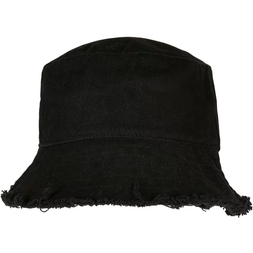 Flexfit Black Hat Open Edge Bucket