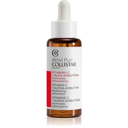 Collistar Attivi Puri Vitamin C + Alfa-Arbutina posvjetljujući serum za lice s vitaminom C 50 ml Cijene