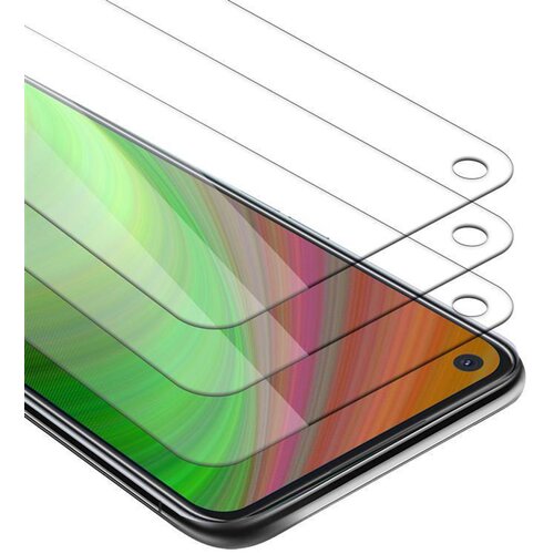 Cadorabo Oppo A72 - Za&scaron;čitna folija v visoka prosojnost - 3-pack Kaljeno za&scaron;čitno steklo za zaslone s trdoto 9H in združljivostjo s 3D dotikom, (20548717) Cene