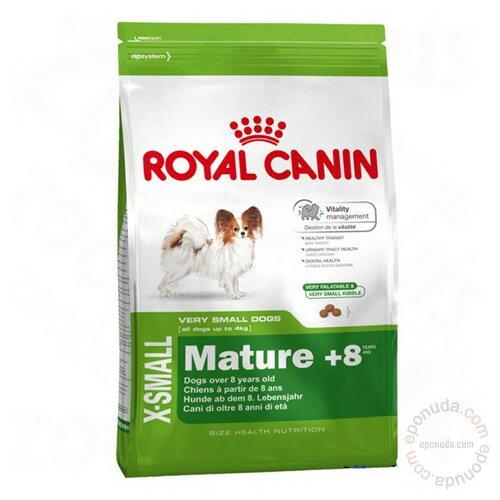 Royal Canin Size Nutrition X Small Mature +8, 0.5 kg Slike