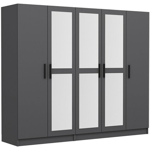 Hanah home kale - 5090 anthracite wardrobe Slike