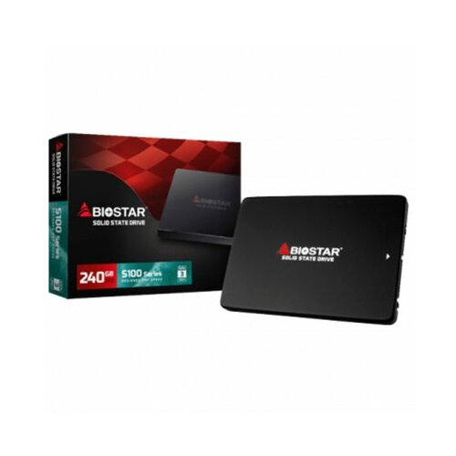 Biostar SSD 240GB SATAIII S100 serija S100-240 ssd hard disk Slike