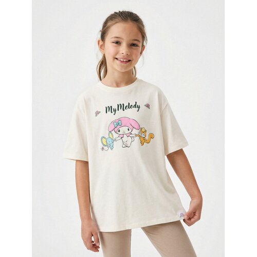 Sinsay Pamučna majica s printom My Melody Slike