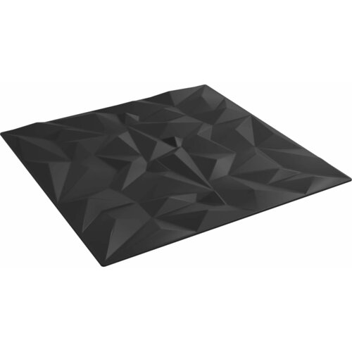  Zidne panele 48 pcs Crna 50 x 50 cm XPS pjena Cijene