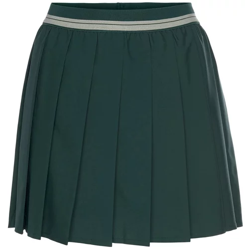 LASCANA ACTIVE Sportska suknja svijetlosiva / tamno zelena