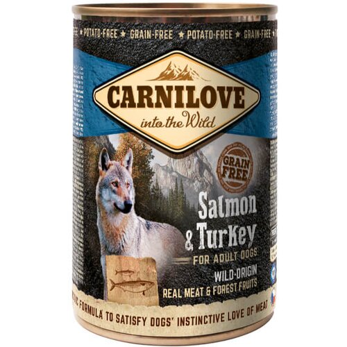 Carnilove dog adult - losos &amp;amp; puran, 400g 400 g Slike