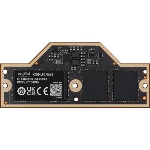 Crucial pomnilnik - RAM/LPDDR5X/32 GB/7500 MHz/CT32G75C2LP5X Cene