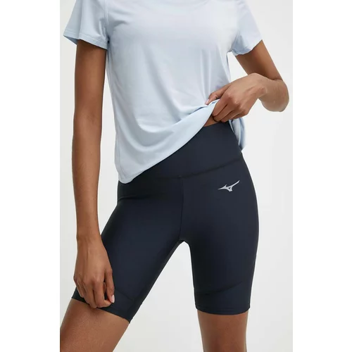 Mizuno Kratke hlače za trčanje Impulse Core boja: crna, s uzorkom, visoki struk, J2GBB206