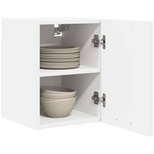  ormarić 2 pcs Bijelo 30 x 31 x 40 cm Konstruirano drvo Slike
