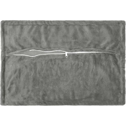  Presvlaka za jastuk 2 pcs HOUTEN Tamnosiva 50 x 80 cm Flanel Slike