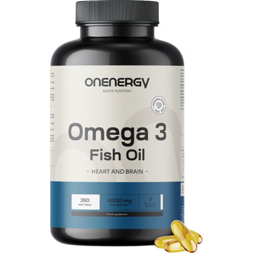 OnEnergy Omega 3 riblje ulje (Omega 3 Fish Oil) - 360 Gel-kapsule Cijene