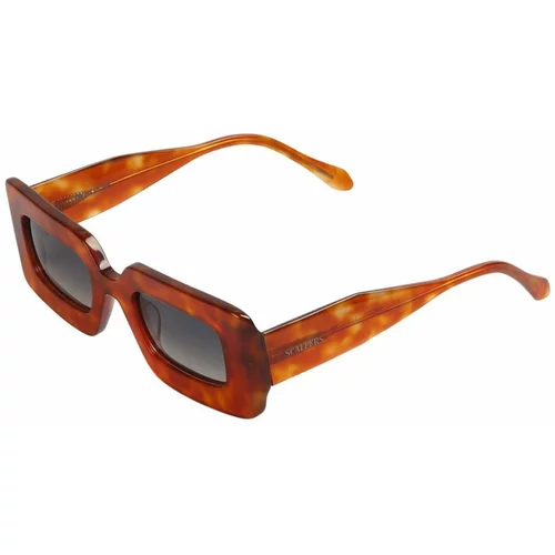 Scalpers Sunčane naočale 'Palm' kestenjasto smeđa / crna