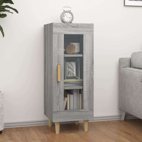 VidaXL komoda boja hrasta sonome 34,5x34x90 cm od konstruiranog drva Slike