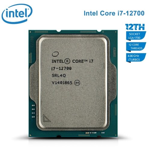 Intel CPU s1700 Core i7-12700 12-Core up to 4.90GHz Tray Cene