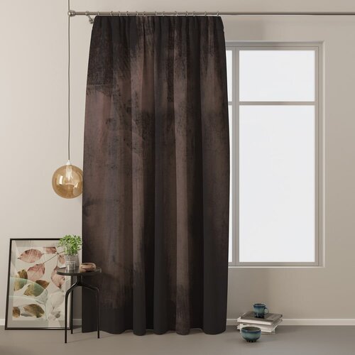 Restilo Rjava žametna zavesa AmeliaHome Velvety, 245 x 140 cm Slike