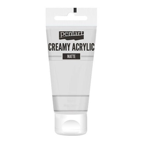  Kremasta mat akrilna boja Pentart 60 ml White Cene