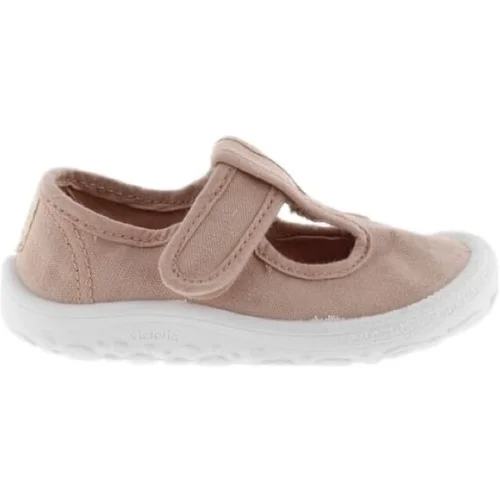 Victoria Modne superge Barefoot Baby Shoes 370108 - Ballet Rožnata