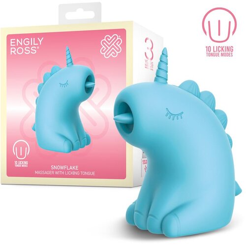 ENGILY ROSS Snowflake Licking Tongue Massager Blue Cijene