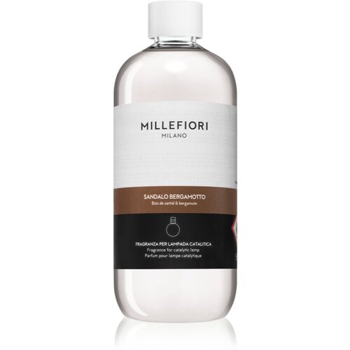 MILLEFIORI Sandalo Bergamotto nadomestno polnilo za katalitično svetilko 500 ml Cene