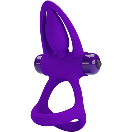PRETTY LOVE MALE PRETTY LOVE - VIBRATOR RING 10 VIBRATIONS VIOLET SILICONE Cene
