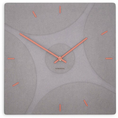 Von Der Factory Zidni sat Luxhora Quadriva Light Grey 11 boja kazaljki Cijene