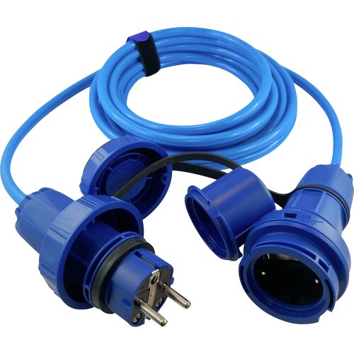 Hawa R7034 tok podaljšek 16 A modra 5.00 m H07BQ-F 3G 1\,5 mm², (20434421) Cene